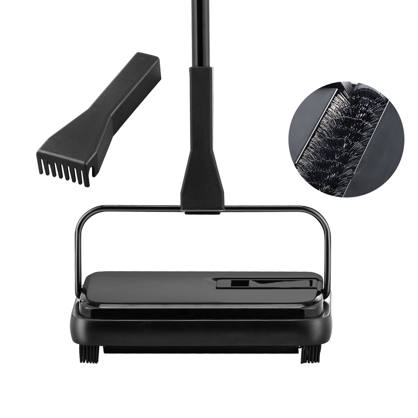Pet Vevor Carpet Sweeper 7 87 In Sweeping Paths Floor Sweeper Manual Non E product image