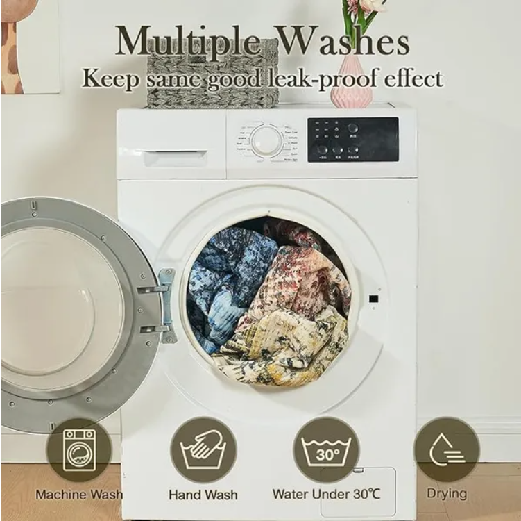 Qeils Washable Pee Pads For Dogs 2 Pack Reusable Puppy Pads 36X41 Supe product image
