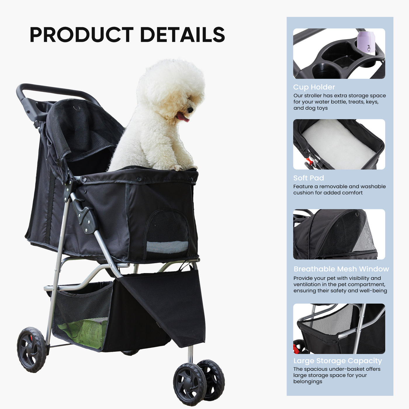 Cat And Dog Pet Cart product image