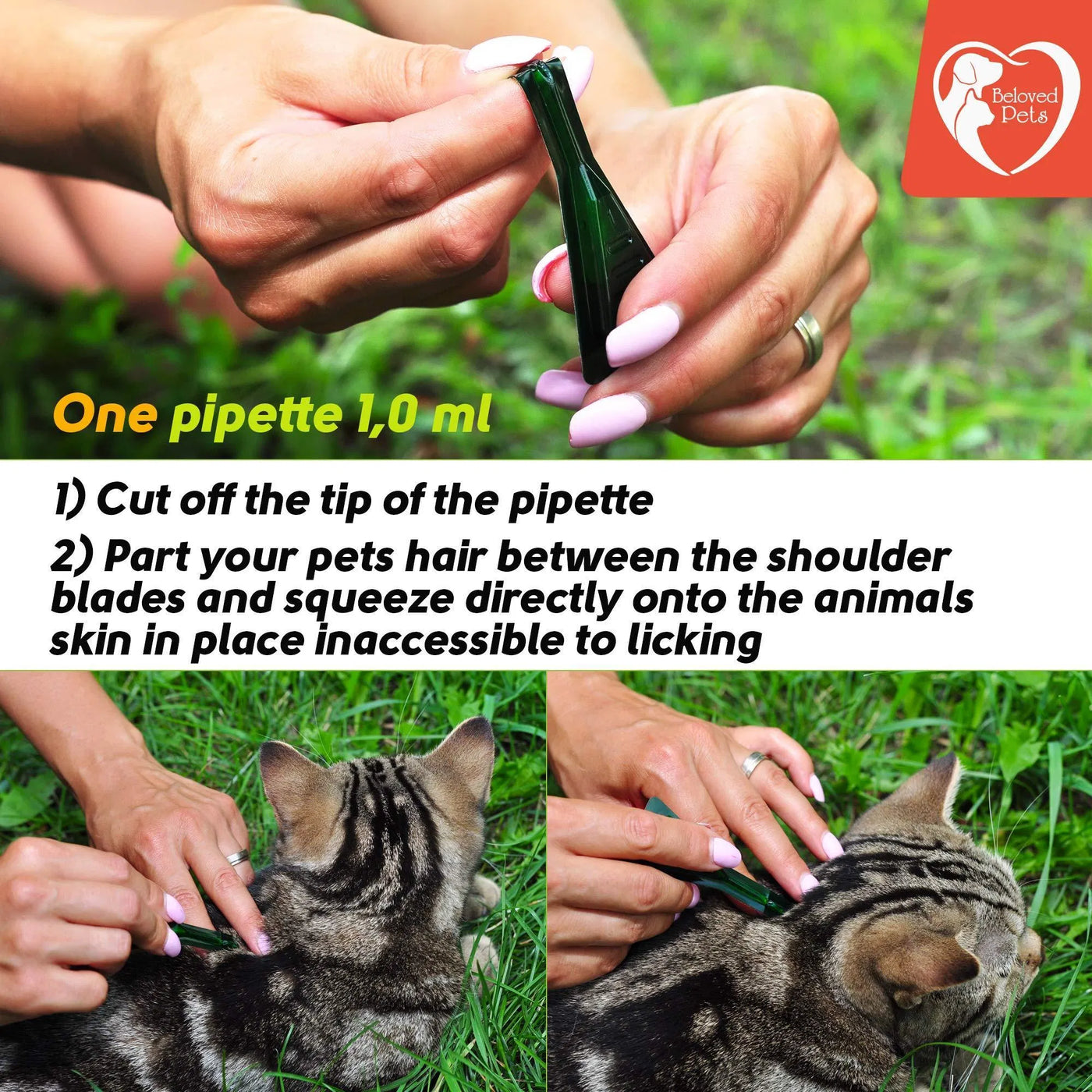 Pet Flea And Tick Prevention For Dogs Cats Rabbits Natural Flea Treatment product image