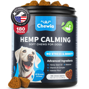 Hemp Calming Chews For Dogs Anxiety Dog Calming Treats With Melatonin product image