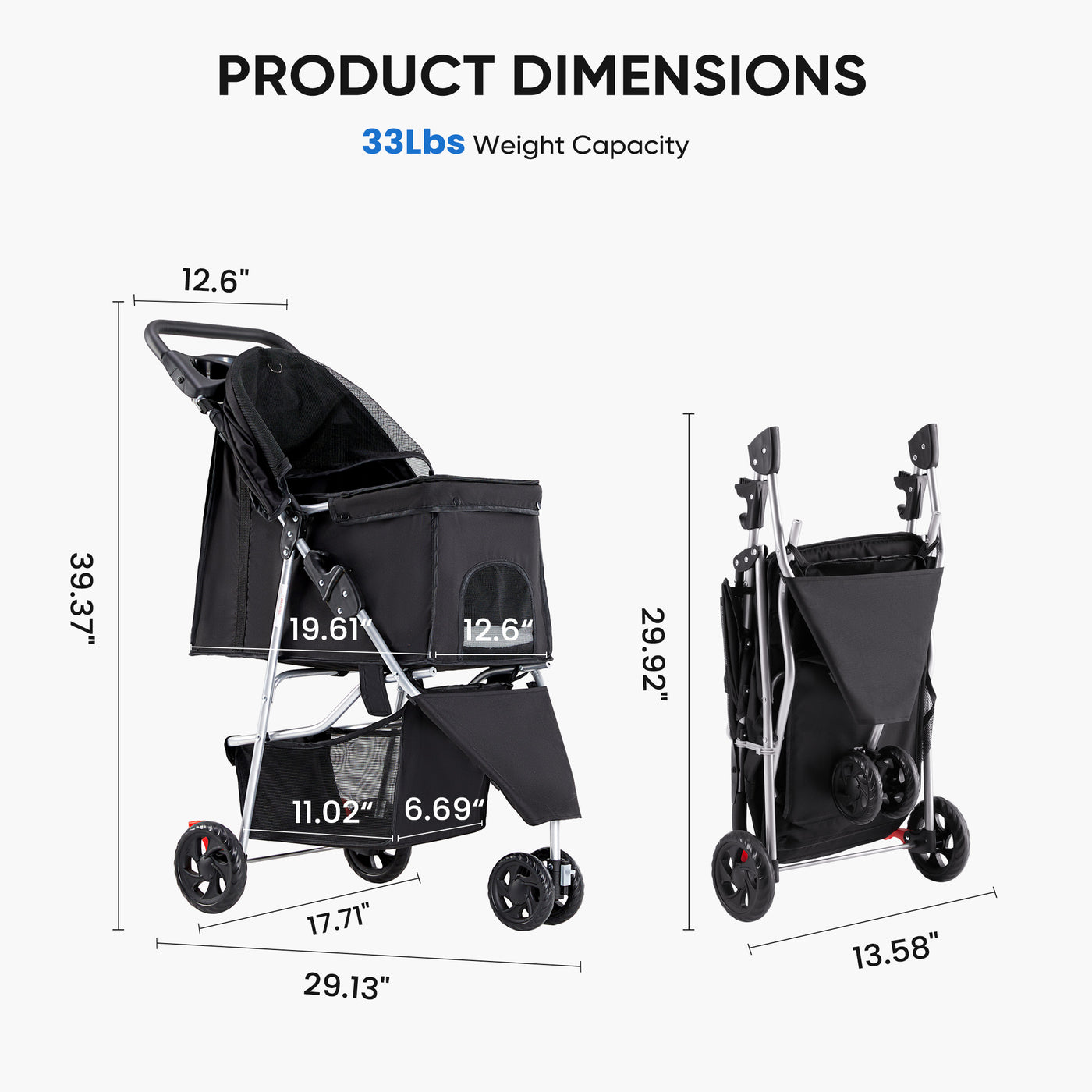 Cat And Dog Pet Cart product image