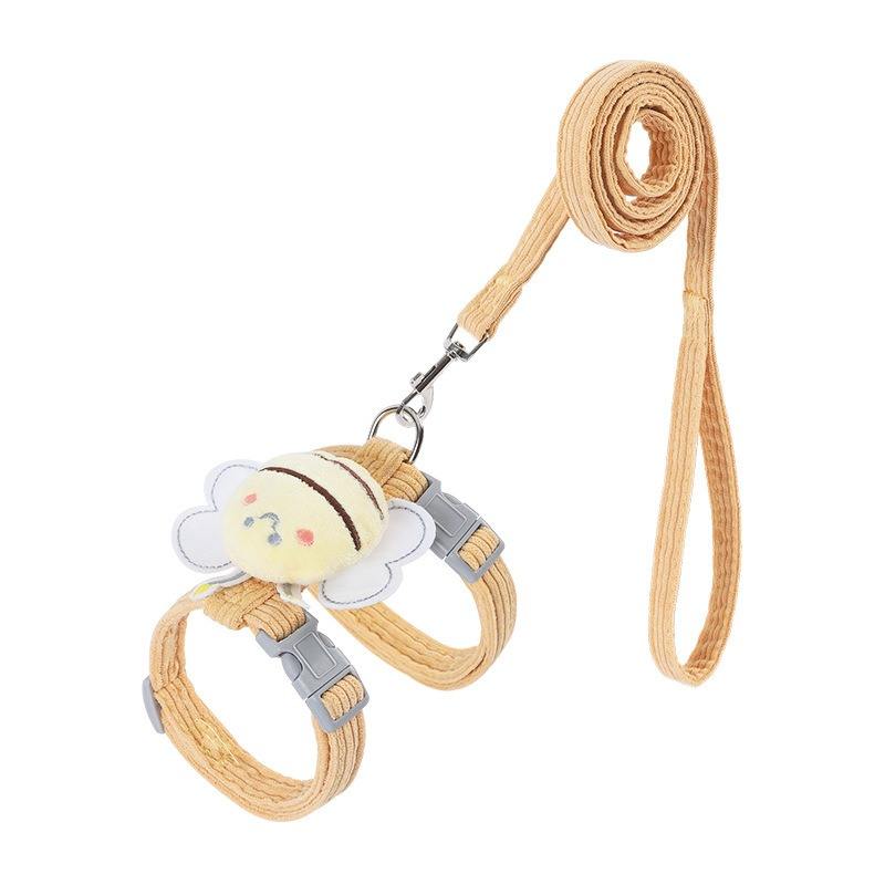 Small Cat Harness Wing Shaped Decorative Walking Vest Traction product image