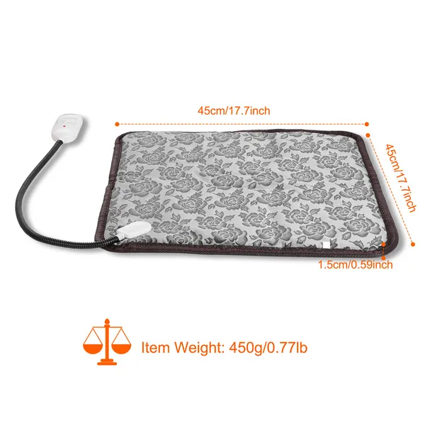 Pet Heating Pad Dog Cat Electric Heating Mat Waterproof Adjustable War product image
