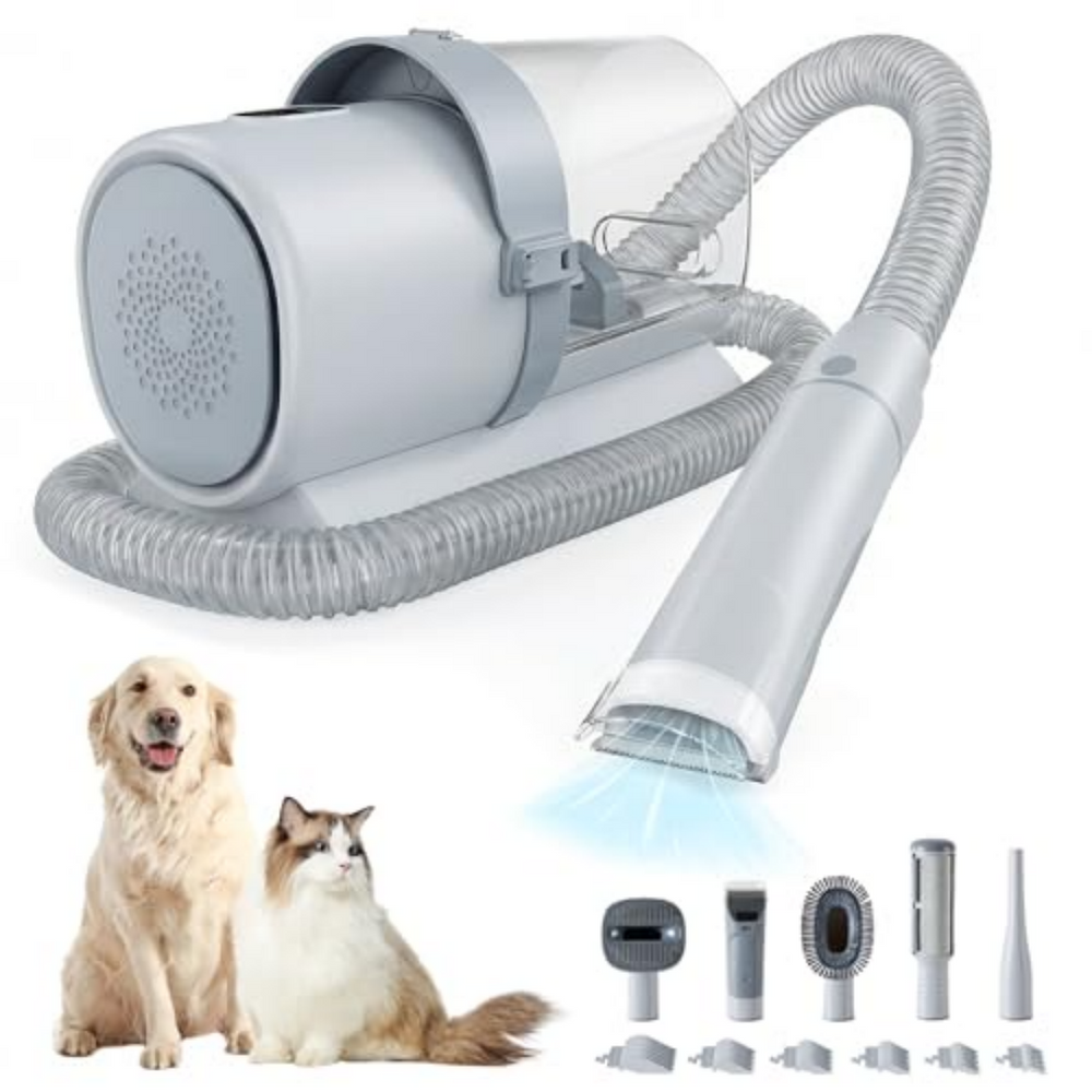 Pet Grooming Vacuum Clippers Kit