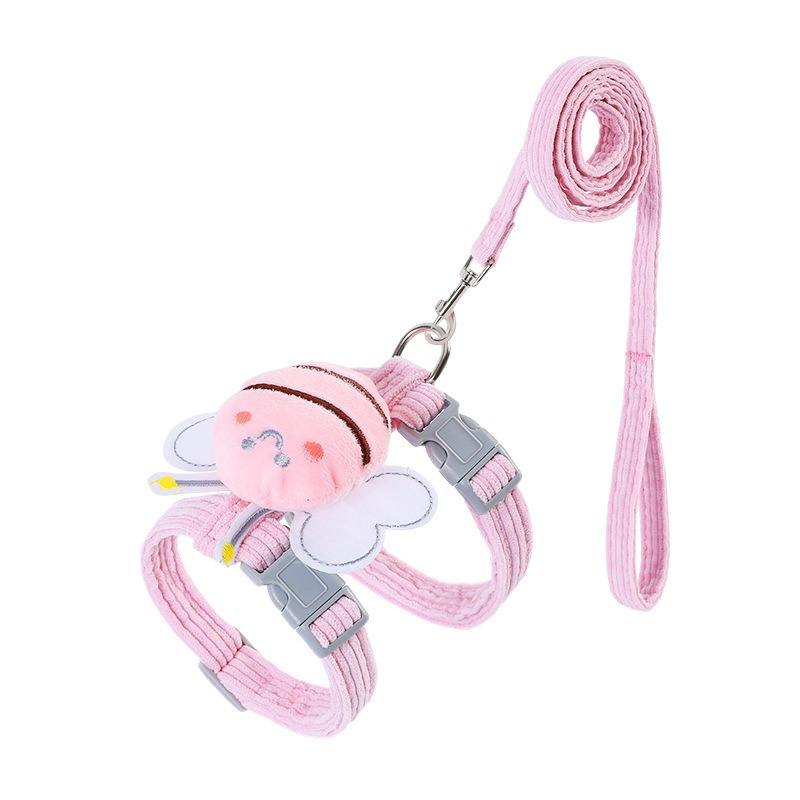 Small Cat Harness Wing Shaped Decorative Walking Vest Traction product image