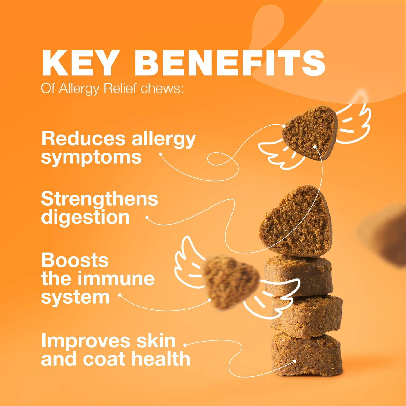 Dog Allergy Relief Chews Itch Relief For Dogs Anti Itch Dog Allergy Ch product image