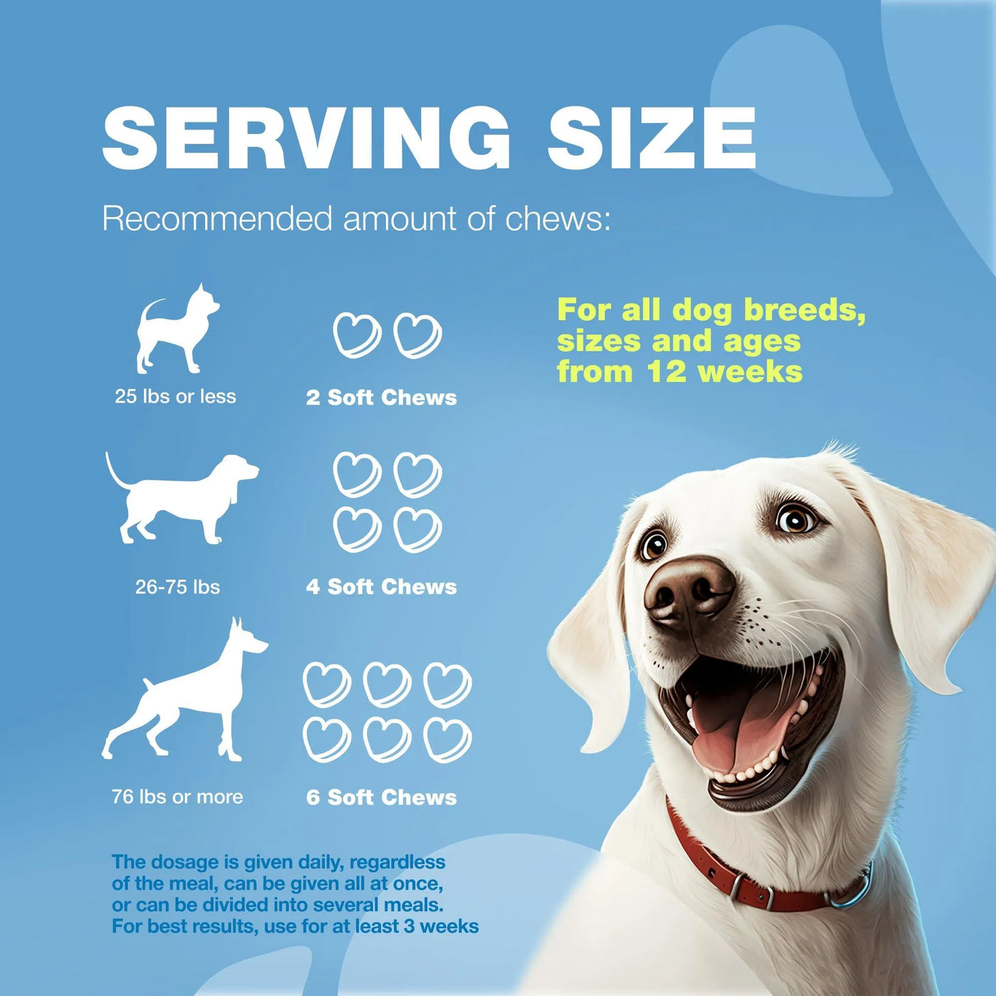 Hemp Calming Chews For Dogs Anxiety Dog Calming Treats With Melatonin product image