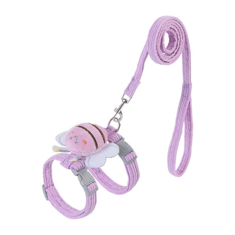 Small Cat Harness Wing Shaped Decorative Walking Vest Traction product image