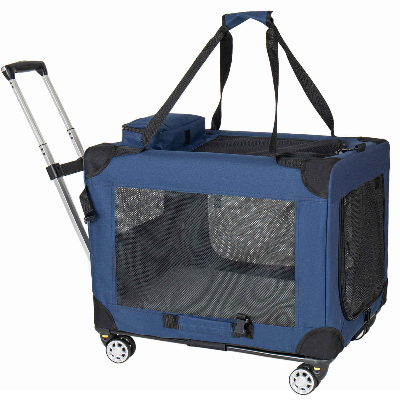 Rolling Collapsible Travel Dog Crate