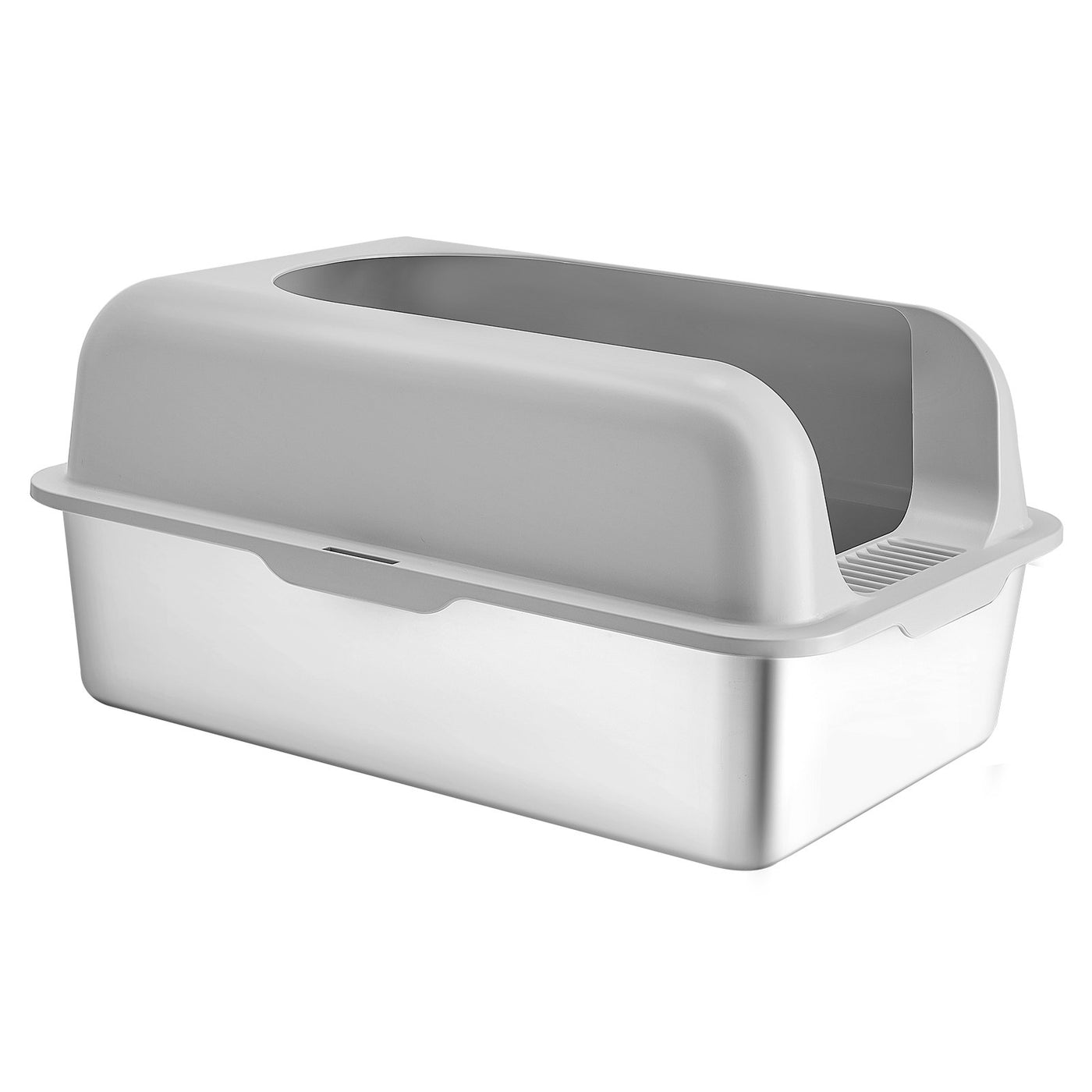 Vevor 6 In Deep Cat Litter Box Odor-Free Litter Box With Filtering Foo product image
