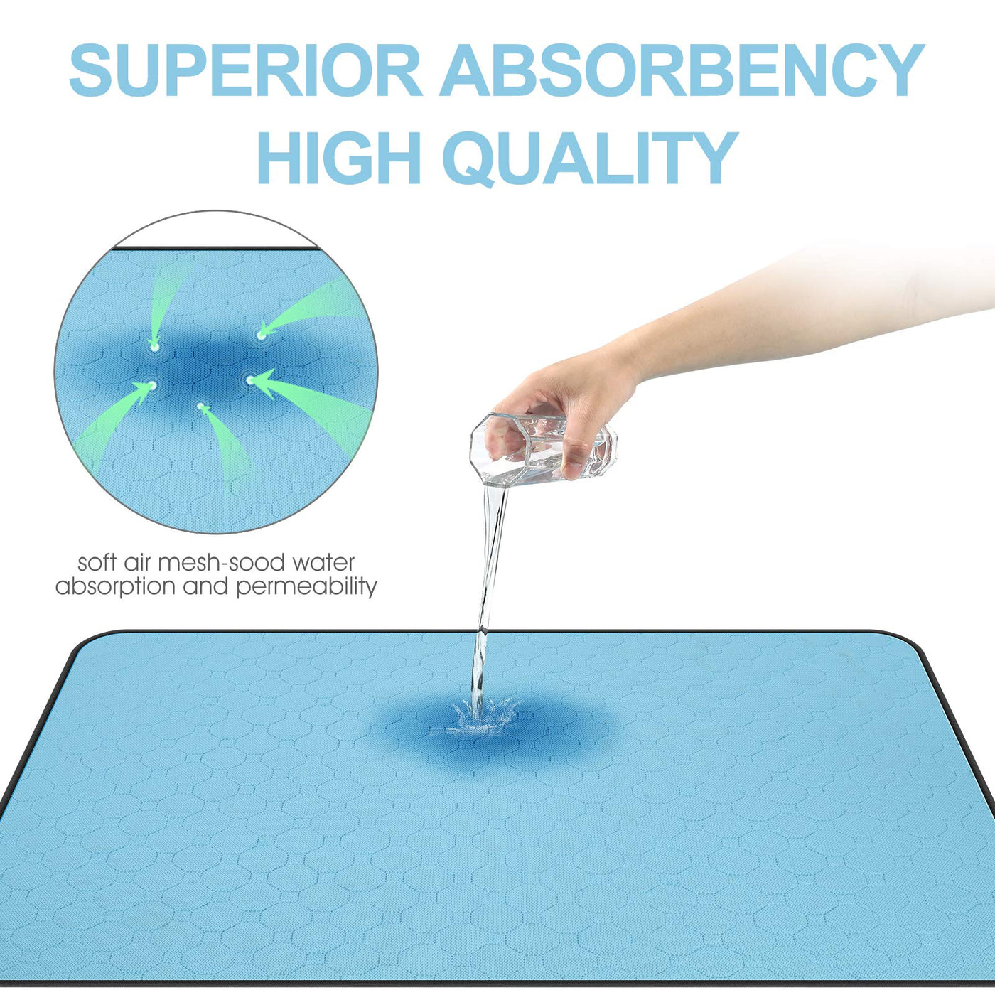 Washable Dog Urine Pad Waterproof Toilet Training Mat For Dogs 89 5 X product image