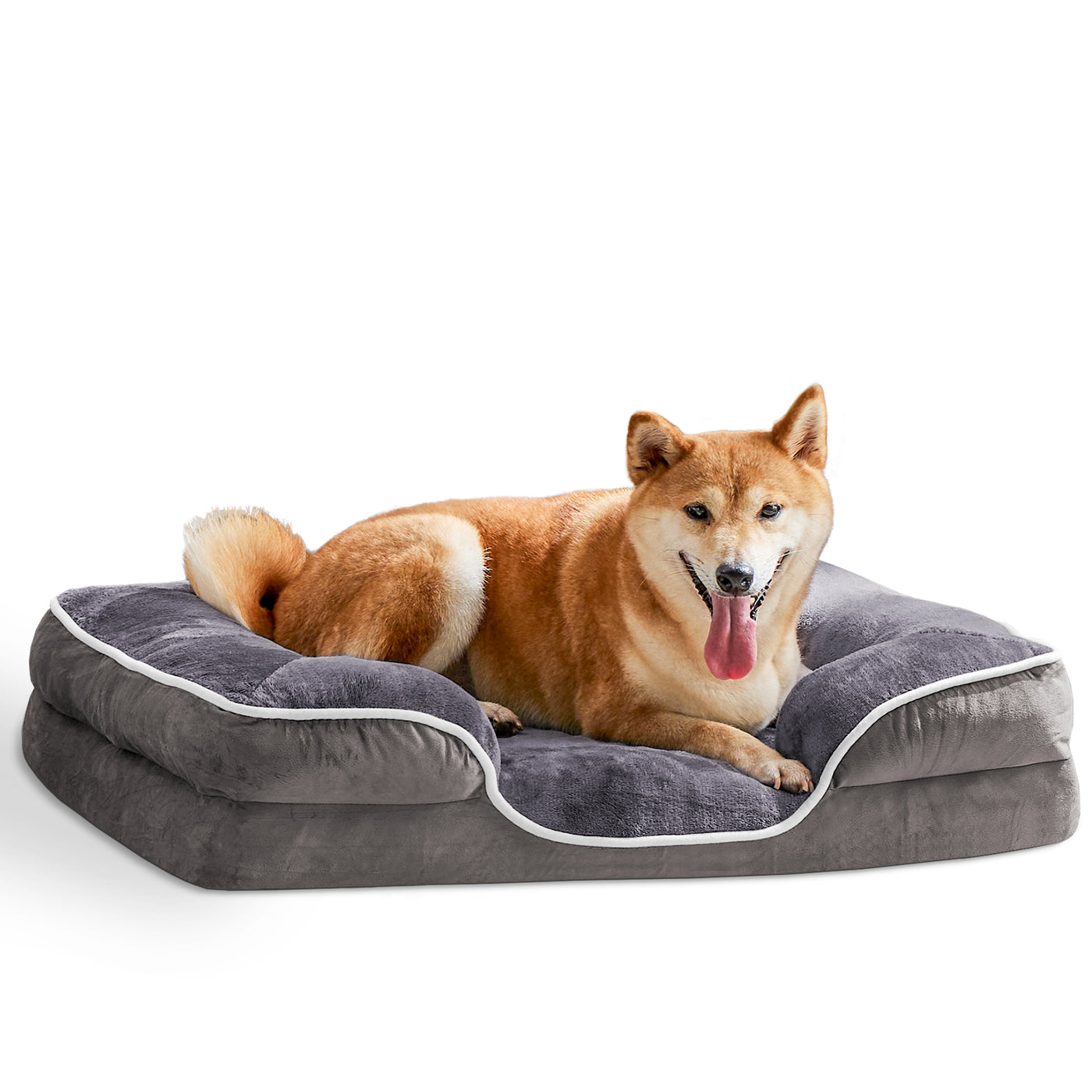 Memory Foam Pet Bed For Small Dogs & Cats With Washable Removable Cove product image
