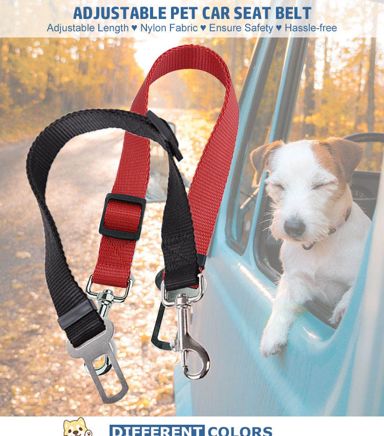 High Quality Durable Pet Cat Dog Vehicle Leash Nylon Adjustabl product image