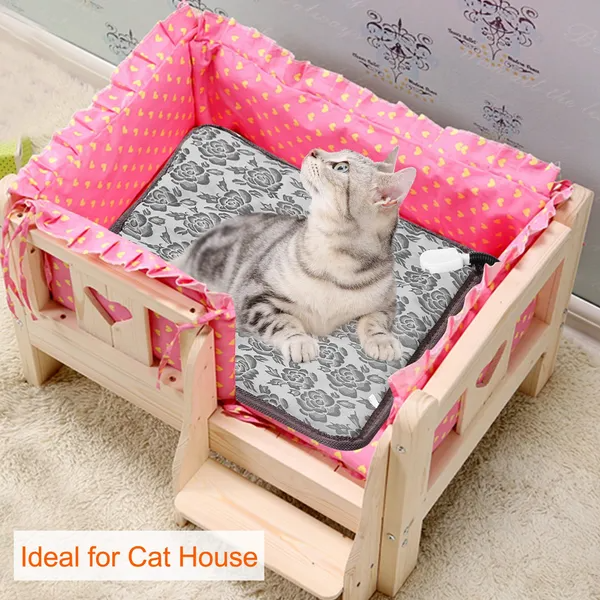 Pet Heating Pad Dog Cat Electric Heating Mat Waterproof Adjustable War product image