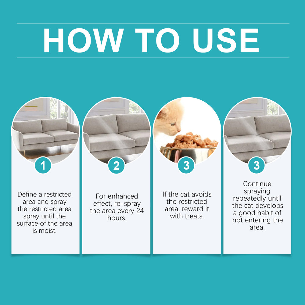 Yegbong Cat Anti-Scratch Spray Indoor Restricted Area Set Up To Expel product image