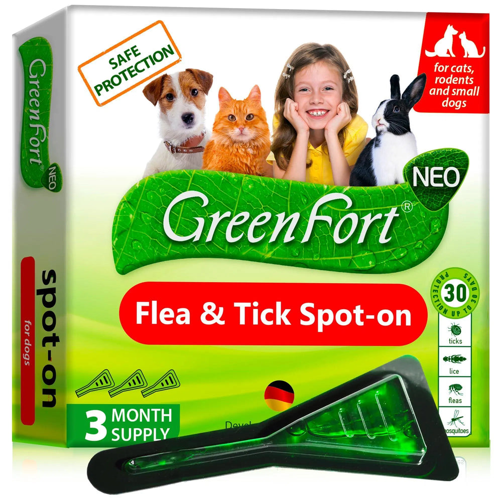 Pet Flea And Tick Prevention For Dogs Cats Rabbits Natural Flea Treatment product image