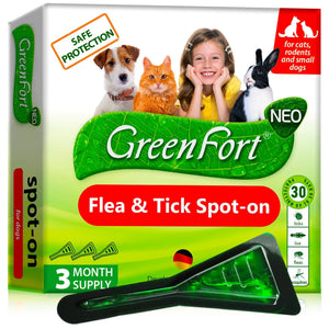 Pet Flea And Tick Prevention For Dogs Cats Rabbits Natural Flea Treatment product image