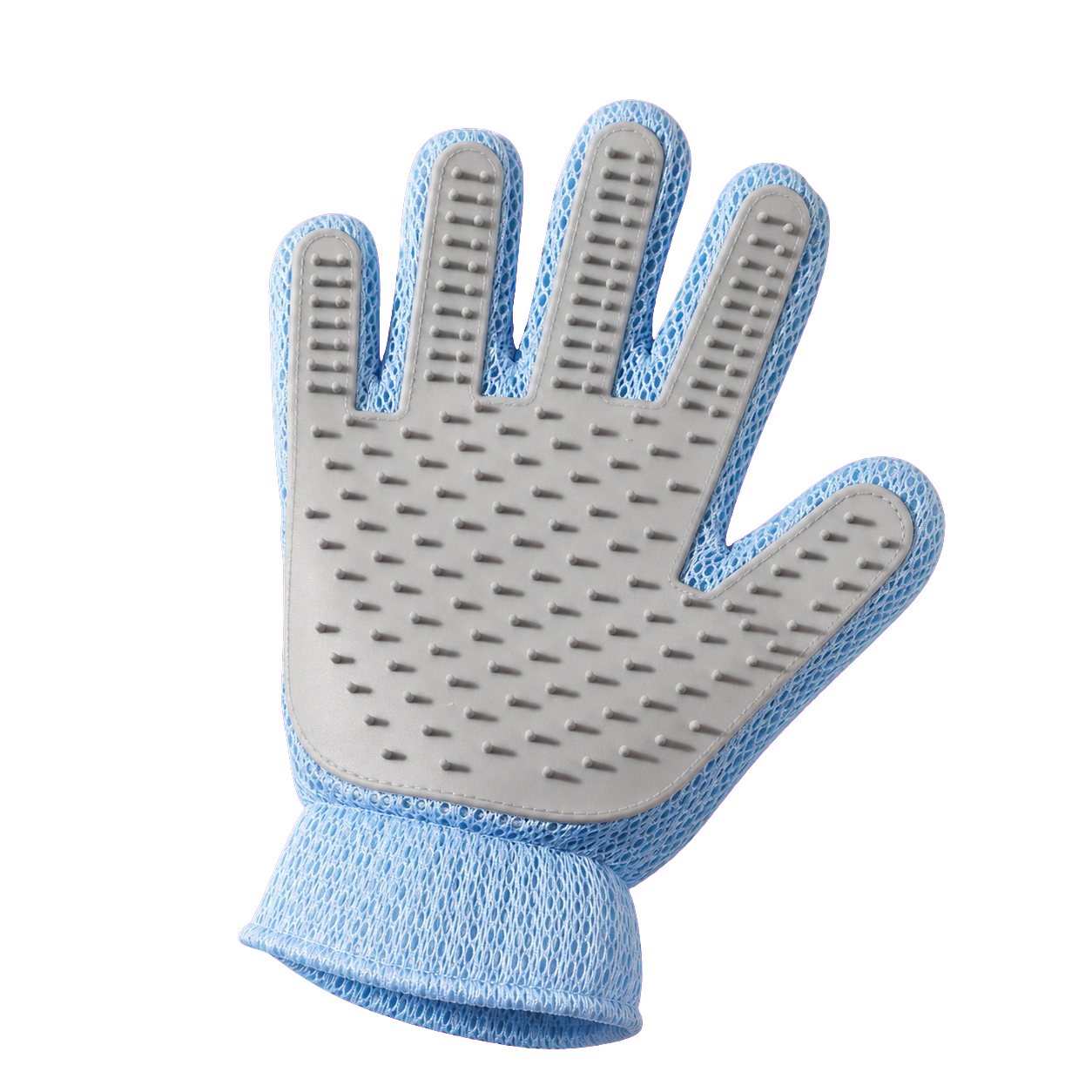 Double-Sided Pet Grooming and Fur Mitt
